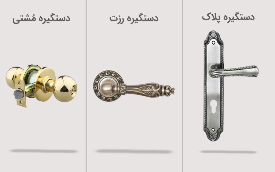 دستگیره درب ارزان و باکیفیت، مناسب برای خانه و دفتر کار