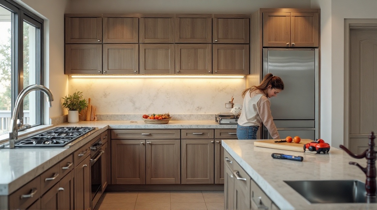 راهنمای کامل تعویض درب کابینت 1
