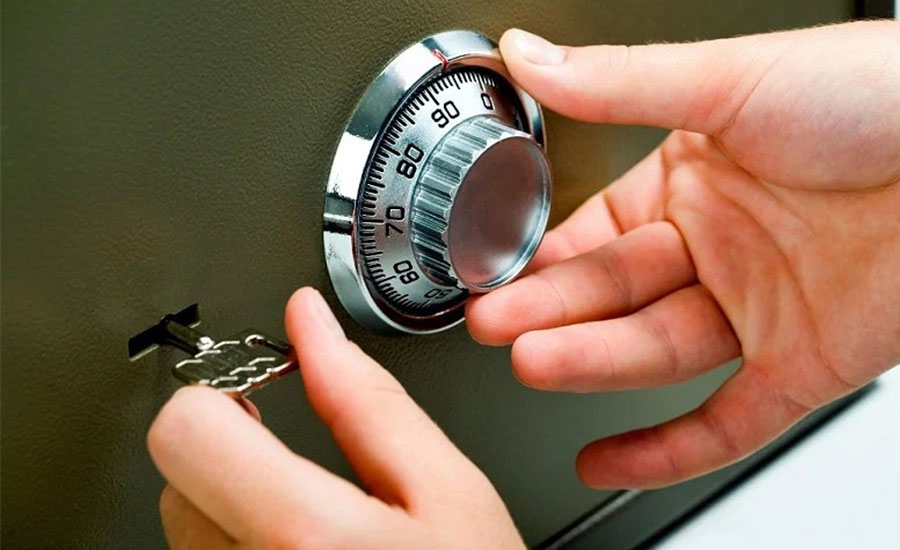 مراحل باز کردن درب ضد سرقت بدون کلید