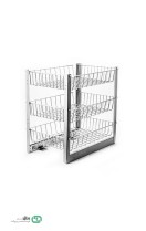 سبد سیب زمینی و پیاز ریل کف آذین - Azin