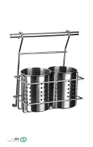 جا قاشقی آویز دوقلو کوچک آذین - Azin