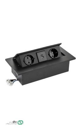 پریز توکار 1074 پلاتین - Platin