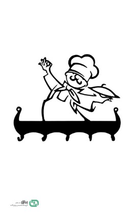 قلاب آویز لباس فانتزی 505 میرو - Miro