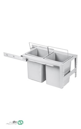 سطل زباله دو مخزنه ریلی A835 آدلان - Adlan