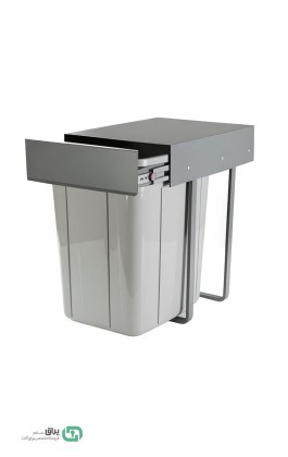سطل زباله ریلی تک مخزن بزرگ آذین - Azin