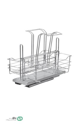 سبد مواد شوینده ریل کف دو طرفه آذین - Azin