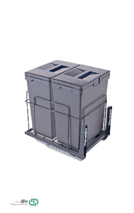 سطل زباله دو مخزن HKT01 اچ تی ان - HTN