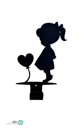 قلاب آویز لباس فانتزی K103 میرو - Miro